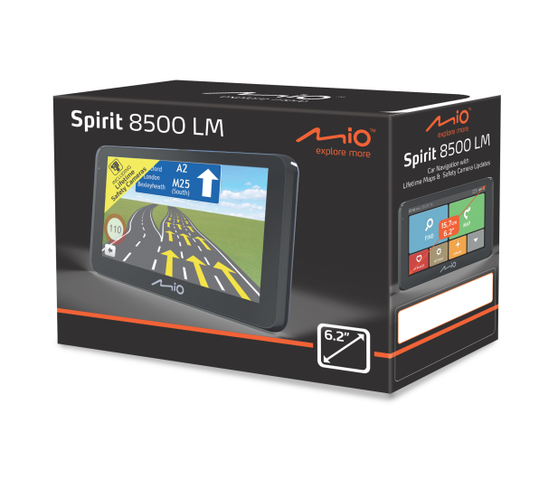 Mio Spirit 8500 6,2'' Europa Dożywotnia - 317876 - zdjęcie 2